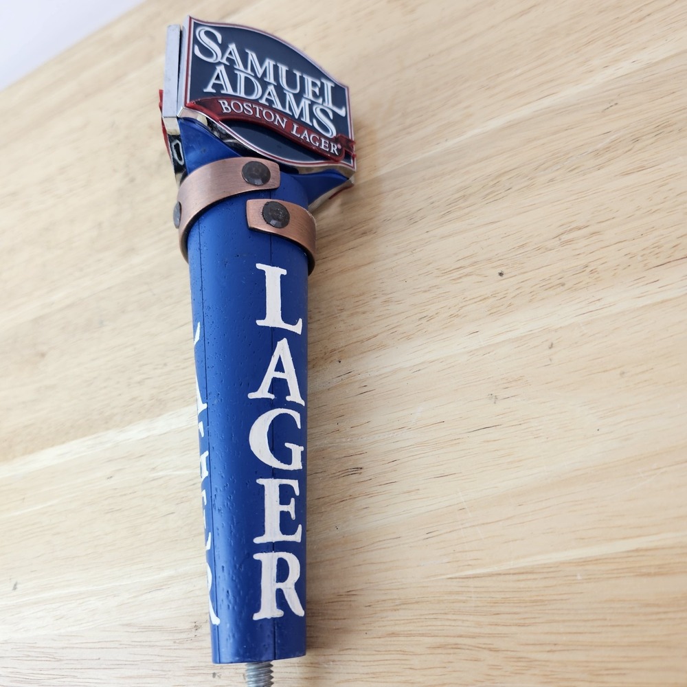 Samuel‎ Sam Adams Boston Lager 9" Tall Beer Tap Handle ~ Man Cave Must Have